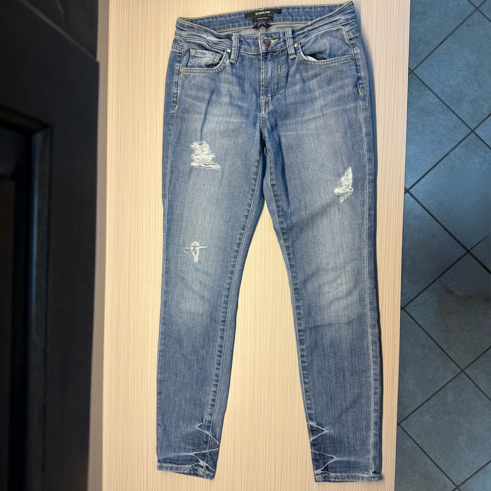Vintage Bebe Blue Distressed Jeans